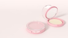 Double-Layer Snap-Fit Round Compact