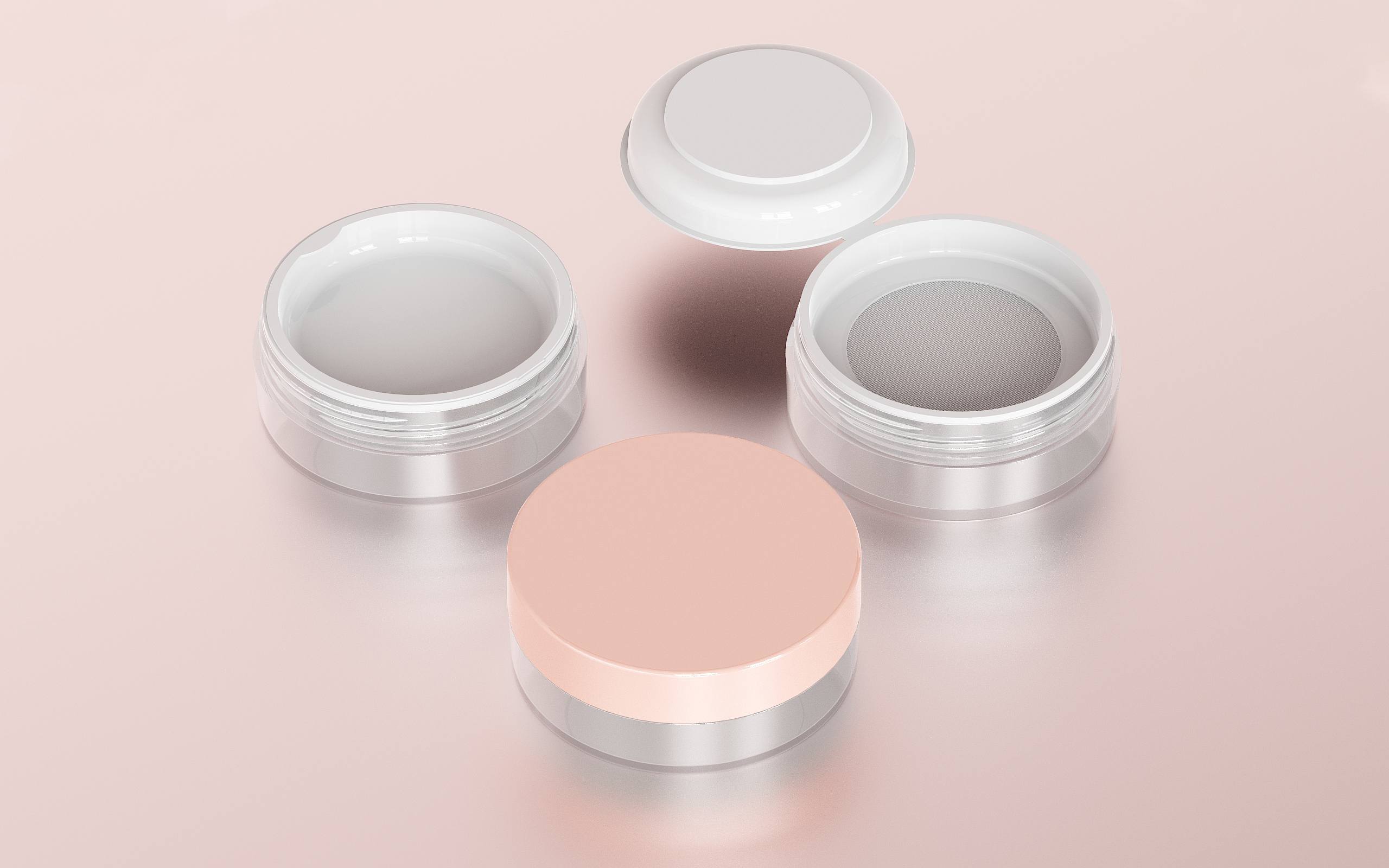 Large Flip-Top Plug Cylinder Jar