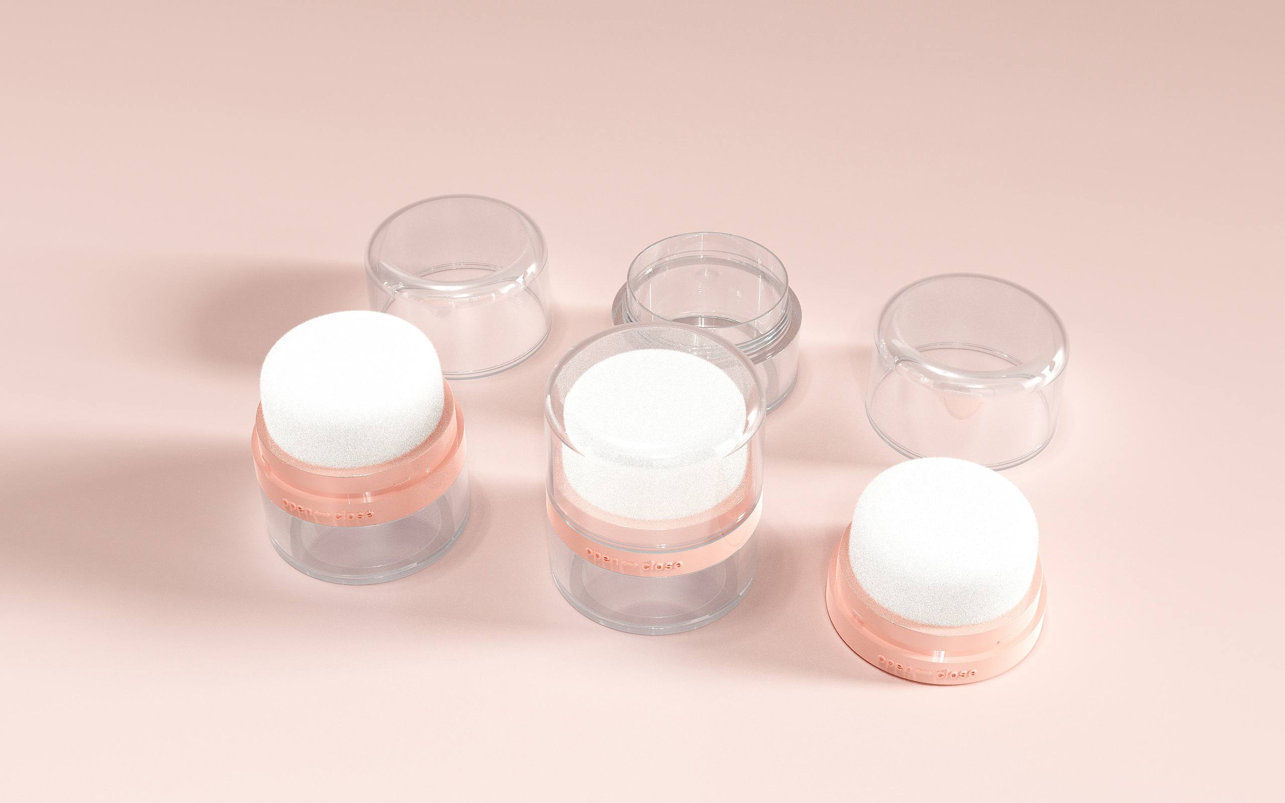 Swivel-Lock Cotton-Tip Clear Compact